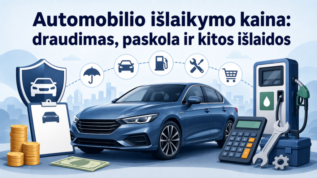 Draudimas, paskola ir kitos išlaidos