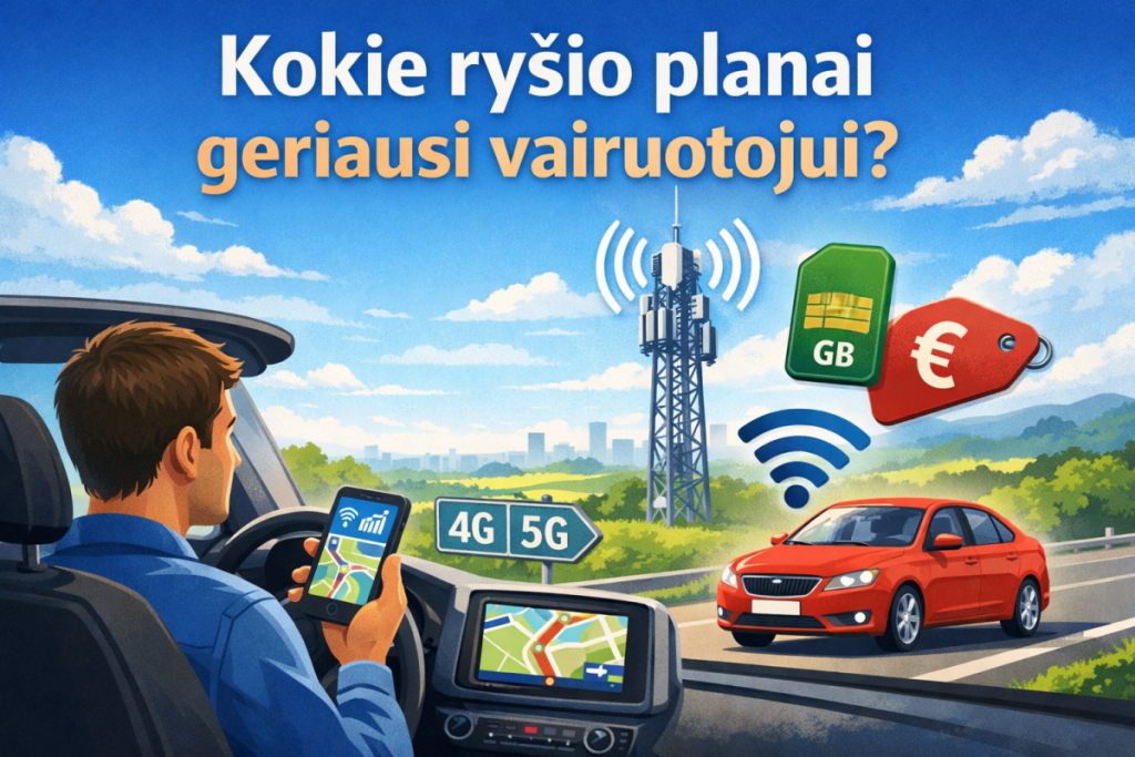 Geriausi planai vairuotojui